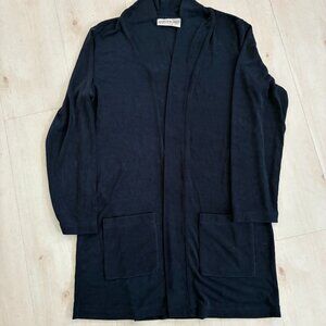 Chicos Women's Traveler Long Knit Jacket Size "Traveler's 2" (12/14)